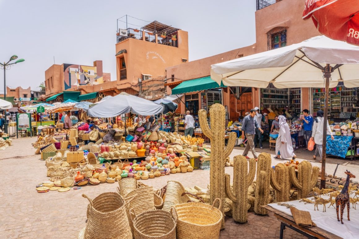 Markt in Marrakesh, Marokko